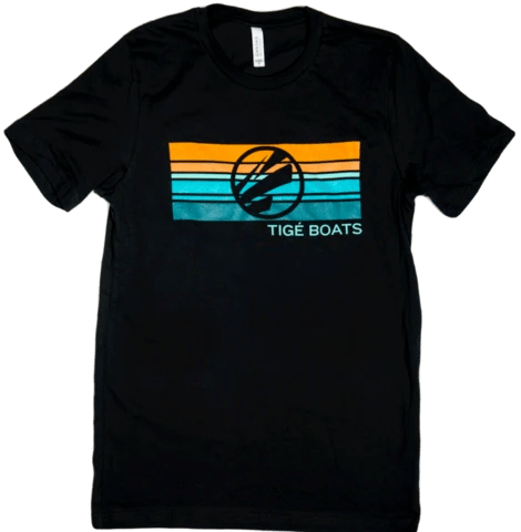 Sunset Stripes Tige Tee